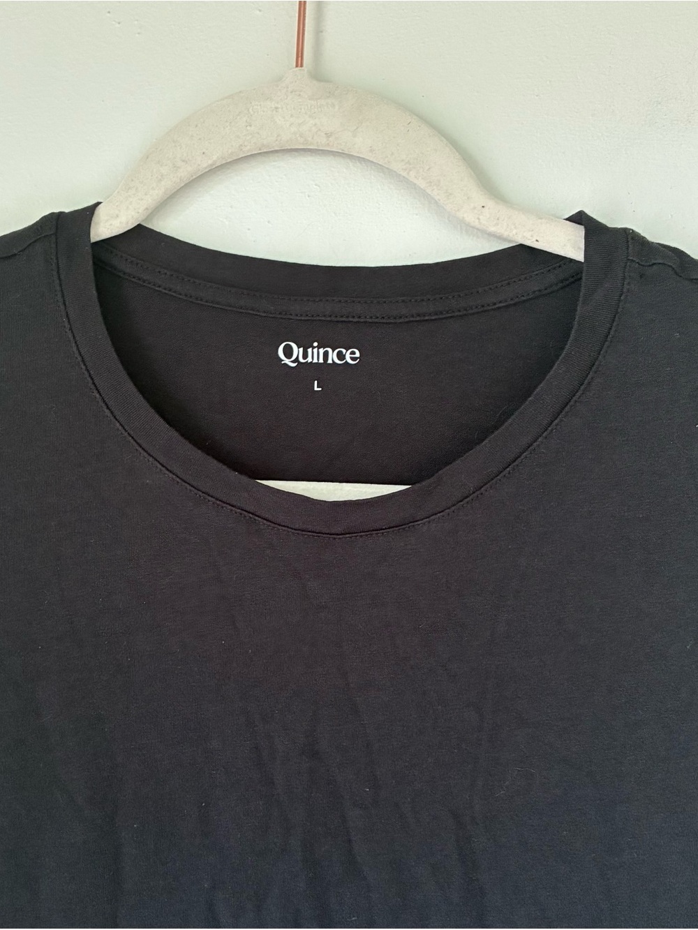 Quince Cotton Modal Muscle Tank Black Size L - Picture 4 of 4